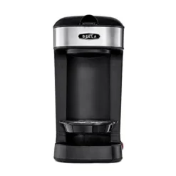Bella One Scoop One Cup Coffee Maker, Brew In Minutes, Black And Stainless Steel & 2 Slice Toaster, Quick & Even Results Every Time, Wide Slots Fit Any Size Bread Like Bagels, Stainless Steel -Kitchen Island Sale 41Ti5dz5nqL