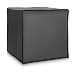 Kwmobile Cover Compatible With Thermomix TM5 / TM6 - Plastic Case For Kitchen Mixer Machine - Dark Grey