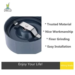 Replacement For Nutri Bullet Milling Blade Extractor Blade Compatible With Nutribullet 600W 900W Blender -Kitchen Island Sale 41UYlAITjhL