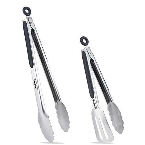 Kitchen Tongs, Joinkitch Stainless Steel Cooking Tongs Set 2 Pack (12-inch.9-inch) With Heat Resistant Handle For Kitchen Outdoor Barbeque Salad Fish Thick Steak 1 Kitchen Tongs, Joinkitch Stainless Steel Cooking Tongs Set 2 Pack (12-inch.9-inch) With Heat Resistant Handle For Kitchen Outdoor Barbeque Salad Fish Thick Steak