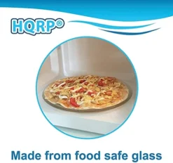 HQRP 12-inch Glass Turntable Tray Fits Whirlpool W10337247 W11367904 AMV1150VAD3 AMV2174VAD6 GMH6185XVB3 IMH15XVQ4 MMV1164WW4 Microwave Oven Cooking Plate 305mm W11291538 AP6872022 PS12711337