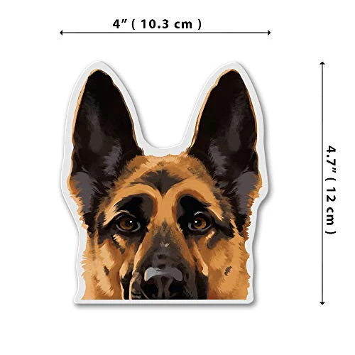 Fridge Magnet Decoration For Kitchen Refrigerator, Black Tan German Shepherd Dog 2 Fridge Magnet Decoration For Kitchen Refrigerator, Black Tan German Shepherd Dog - Image 2