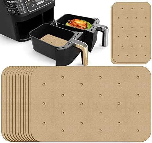 2 Pack Air Fryer Silicone Liners, Reusable Rectangle Food Grade Replacement Silicone Air Fryer Pot Insert Basket Accessories For Dual Ninja DZ201 DZ401 Instant Vortex 8 QT 10 QT Air Fryer Accessories 10 2 Pack Air Fryer Silicone Liners, Reusable Rectangle Food Grade Replacement Silicone Air Fryer Pot Insert Basket Accessories For Dual Ninja DZ201 DZ401 Instant Vortex 8 QT 10 QT Air Fryer Accessories - Image 10