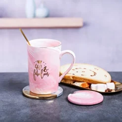 40 And Fabulous Mug - 40th Birthday Gifts For Women - 40th Gift Idea For Women Her Wife Mom Grandma Sister BFF Friend 14 Oz Birthday Mug -Kitchen Island Sale 41UxBQh5zaL