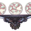 Hickory Manor House Scroll Shell Plate Holder, Napoleon