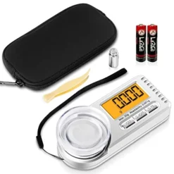 Digital Milligram Scale, 20g X 0.001g Mini High Precision Mg Scale With LCD Display, Tare, 6 Units Portable Jewelry Scale, Micro Gram Scale For Powder Medicine, Gold, Gem, Reloading