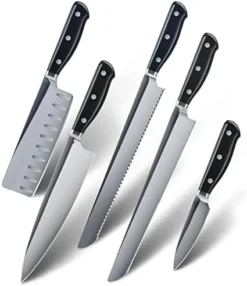 Best Nakiri Knife Square Vegetable Knife - Hallowed Edge Razor Sharp Japanese VG10 High Carbon Steel - Full Tang Balanced Handle For Produce, Fruits, And Veggies 24 Best Nakiri Knife Square Vegetable Knife - Hallowed Edge Razor Sharp Japanese VG10 High Carbon Steel - Full Tang Balanced Handle For Produce, Fruits, And Veggies -Kitchen Island Sale 41VDpvbbNjL. AC