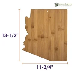 Arizona State Shaped Cutting Board, Natural Bamboo 7 Arizona State Shaped Cutting Board, Natural Bamboo -Kitchen Island Sale 41VZdpoYoYL