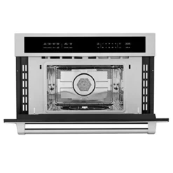 INE 30" 1.6 Cu Ft. Built-in Convection Microwave Oven In DuraSnow® Stainless Steel With Speed And Sensor Cooking -Kitchen Island Sale 41VaLmBZjYL