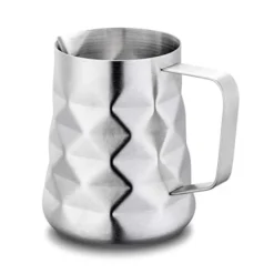 Stainless Steel Prismatic Designed Espresso Steaming Milk Frothing Pitcher, 20oz/600ml Milk Coffee Cappuccino Latte Art Frothing Pitcher Barista Milk Jug Cup Coffer Maker Accessories -Kitchen Island Sale 41W5mQ5xsAL