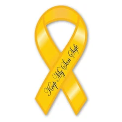 Keep My Son Safe Ribbon Magnet By Magnet America Is 3 7/8" X 8" Made For Vehicles And Refrigerators