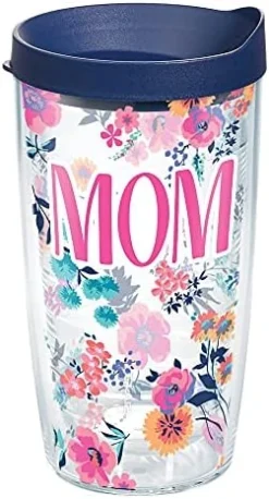 Tervis Made In USA Double Walled Dainty Floral Mother's Day Insulated Tumbler Cup Keeps Drinks Cold & Hot, 16oz, Nana -Kitchen Island Sale 41WNrsCAS. AC