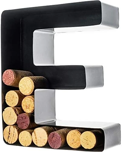 Wine Cork Holder - Metal Monogram Letter (M), Brushed Metal, Large | Wine Lover Gifts, Housewarming, Engagement & Bridal Shower Gifts | Personalized Wall Art | Home Décor 12 Wine Cork Holder - Metal Monogram Letter (M), Brushed Metal, Large | Wine Lover Gifts, Housewarming, Engagement & Bridal Shower Gifts | Personalized Wall Art | Home Décor - Image 12