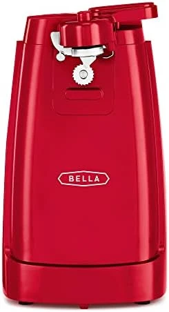 Bella Electric Can Opener, Automatic Can Opener, Knife Sharpener And Bottle Opener, Easy Safe Removable Cutting Lever, Cord Storage, Easy Clean-Up, Black 5 Bella Electric Can Opener, Automatic Can Opener, Knife Sharpener And Bottle Opener, Easy Safe Removable Cutting Lever, Cord Storage, Easy Clean-Up, Black - Image 5