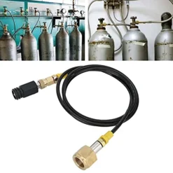 1.5m G1/2-14 CGA320 CO2 Tank Adapter Soda Hose Kit Accessories 7 1.5m G1/2-14 CGA320 CO2 Tank Adapter Soda Hose Kit Accessories -Kitchen Island Sale 41Xh5a6qkgL