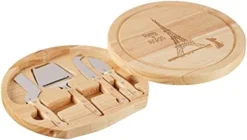 Brand Disney Classics Nightmare Before Christmas Circo Board & Knife Cheese Board And Knife Set, 10.2 Inches Diameter, Jack - Parawood -Kitchen Island Sale 41XjfdksB8S. AC