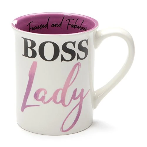 Enesco Boss Lady Be Goal Digger 16 Ounce Ceramic Coffee Mug 1 Enesco Boss Lady Be Goal Digger 16 Ounce Ceramic Coffee Mug