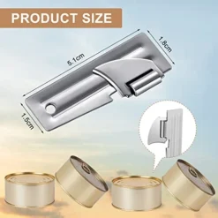 Ping Can Opener Stainless Steel Military Can Opener Survival Can Opener Army Can Opener Backpack Can Opener (8)