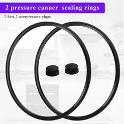 09985 Pressure Canner Sealing Ring/Overpressure Plug Pack For Presto Part - Fits Presto Pressure Canner Models: 0174510, 0175107, 0175510, 0178107 2Pack -Kitchen Island Sale 41YXw8GzxLL