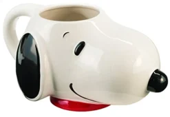 Peanuts Snoopy Sculpted Ceramic Mug, 16 Ounces