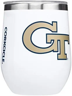 Corkcicle Stemless - 12oz NCAA Triple Insulated Stainless Steel Stemless Wine Glass, Auburn Tigers, Big Logo -Kitchen Island Sale 41ZAXYcSyZL. AC