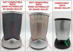 Black Jar Lid, Compatible With Original Magic Bullet Blender Juicer 250W MB1001 (3 Pack) -Kitchen Island Sale 41ZGOAFtL4L