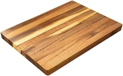 Utting Boards - Large, Lightweight, 17 X 12 Inch Acacia Wood Chopping Board For Plating, Appetizers, Charcuterie And Kitchen Prep - Portable Cooking Accessories -Kitchen Island Sale 41ZJyxNftDL. AC