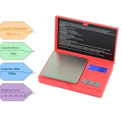 - MAX 700 - Digital Scale 700 G X 0.1 G (Red) -Kitchen Island Sale 41ZZ0O3hDhL