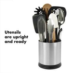 OXO Good Grips Stainless Steel Rotating Utensil Holder -Kitchen Island Sale 41a30eSEI5L