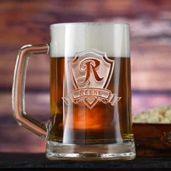 Personalized Custom Engraved Beer Mug Gift For Him, Men