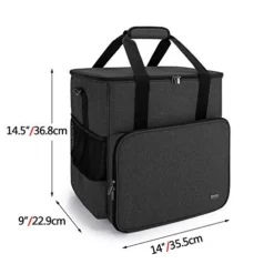 Luxja Portable Storage Bag For KitchenAid Mixers And Extra Accessories (Compatible With 4.5-Quart And 5-Quart KitchenAid Mixers), NO ACCESSORIES INCLUDED, Black -Kitchen Island Sale 41aEPr7p62L