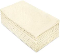 Euro Café Set Of 12 Waffle Weave Pure Cotton Super Absorbent Multipurpose Kitchen Towels, Dishcloths, Tea Towels White -Kitchen Island Sale 41aGfzsW0VL. AC