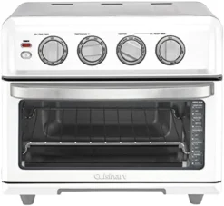 Cuisinart Air Fryer + Convection Toaster Oven, 8-1 Oven With Bake, Grill, Broil & Warm Options, Stainless Steel, TOA-70 -Kitchen Island Sale 41asMM51DEL. AC