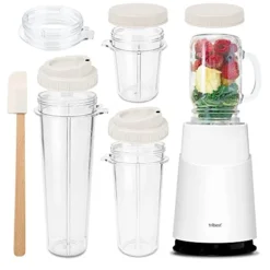 Ready Personal 2 With Mason Jar Blending Mug Blender, Basic Pack, White