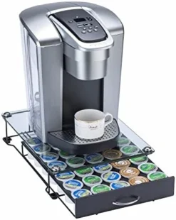 K Cup Holder Drawer, Coffee Pod Holder For K Cup Organizer, Keurig Coffee Pods Holder Capsule With 35 Pods, Black -Kitchen Island Sale 41bqKprE3TL. AC