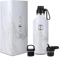 Ports Water Bottle - 24 Oz, 3 Lids (Spout Lid), Leak Proof, Vacuum Insulated Stainless Steel, Hot Cold, Double Walled, Thermo Mug, Standard Metal Canteen 23 Ports Water Bottle - 24 Oz, 3 Lids (Spout Lid), Leak Proof, Vacuum Insulated Stainless Steel, Hot Cold, Double Walled, Thermo Mug, Standard Metal Canteen -Kitchen Island Sale 41bzXhJ0gIL. AC