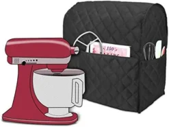 Uxja Dust Cover Compatible With 6-8 Quart Stand Mixer, Cloth Cover With Pockets For Stand Mixer And Extra Accessories (Compatible With 6-8 Quart Stand Mixer), Gray Dots -Kitchen Island Sale 41cID7LPEeL. AC