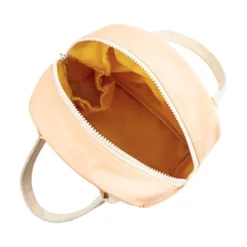 Zipper Lunch Bag | Organic Cotton Lunch Bag For Men, Women & Kids (Peach) -Kitchen Island Sale 41cc8Xrwc9L