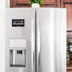 GENERIC Let's Go Brandon Magnet - FJB 2 Pack Of 3 X 5 Inch For Refrigerator, Fridge, Bumper Made In USA MAG0003, Black -Kitchen Island Sale 41cmsZbAXOL