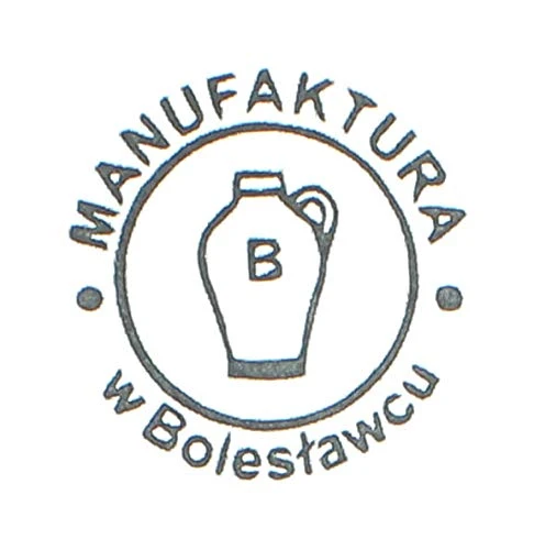 Blue Rose Polish Pottery Prairie Garden Butter Dish 2 Blue Rose Polish Pottery Prairie Garden Butter Dish - Image 2