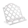Vintage Cast Iron Cookbook Stand Holder Large Cookbook Holder White Metal Cookbook Stand For Kitchen IPad Recipe Book Stand