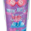 Tervis Harry Potter - Luna Quote Insulated Tumbler With Wrap And Lid, 24 Oz - Tritan, Clear