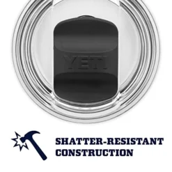 Yeti Rambler 10 Oz Wine Tumbler, Vacuum Insulated, Stainless Steel With MagSlider Lid -Kitchen Island Sale 41dnIHeQ64L