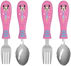 Zak Designs Bluey Kid Flatware Fun Character Art On Both Utensils, Non Slip Fork And Spoon Set Is Perfect For Encouraging Picky Eaters To Finish Their Plates, 2 Pack (4 PCS) -Kitchen Island Sale 41du32JbrEL. AC