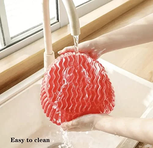 GUMMYS Air Fryer Liners, 3-Pack Silicone Air Fryer Pots With Mitts And Brush, 8 Inch Air Fryer Basket, Air Fryer Silicone Liners, Food Grade Air Fryer Accessories, Reusable Liner For Air Fryer 3 GUMMYS Air Fryer Liners, 3-Pack Silicone Air Fryer Pots With Mitts And Brush, 8 Inch Air Fryer Basket, Air Fryer Silicone Liners, Food Grade Air Fryer Accessories, Reusable Liner For Air Fryer - Image 3