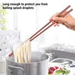 16.5 Inches Wooden Cooking Chopsticks Reusable For Noodles Frying Hotpot Extra Long Kitchen Chop Sticks Brown 2 Pairs 12 16.5 Inches Wooden Cooking Chopsticks Reusable For Noodles Frying Hotpot Extra Long Kitchen Chop Sticks Brown 2 Pairs -Kitchen Island Sale 41eIrwS54CL