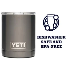 Yeti Rambler 10 Oz Lowball, Vacuum Insulated, Stainless Steel With Standard Lid -Kitchen Island Sale 41eJ35dkMfL