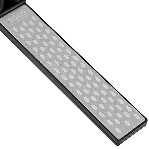 Diamond Sharpening Stone File Outdoor Camping Foldable Double-Sided Tool Sharpener For Sharpening Knife Blades Secateurs, Chisels Spade Bit 400/600#(Schwarz) 2 Diamond Sharpening Stone File Outdoor Camping Foldable Double-Sided Tool Sharpener For Sharpening Knife Blades Secateurs, Chisels Spade Bit 400/600#(Schwarz) - Image 2