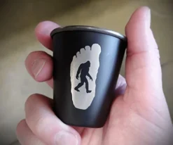 Edwood Tree Bigfoot Shot Glass - Stainless Steel - Bigfoot/Sasquatch/Yeti/Wilderness Gift - DESIGNED AND MANUFACTURED IN THE USA 6 Edwood Tree Bigfoot Shot Glass - Stainless Steel - Bigfoot/Sasquatch/Yeti/Wilderness Gift - DESIGNED AND MANUFACTURED IN THE USA -Kitchen Island Sale 41eTkUVwvvL