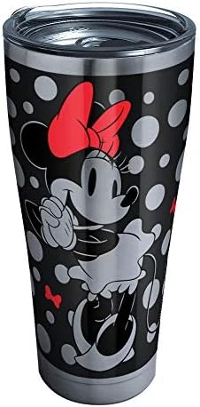 Tervis Disney Minnie Mouse Silver Triple Walled Insulated Tumbler Travel Cup Keeps Drinks Cold & Hot, 30oz, Stainless Steel 6 Tervis Disney Minnie Mouse Silver Triple Walled Insulated Tumbler Travel Cup Keeps Drinks Cold & Hot, 30oz, Stainless Steel - Image 6